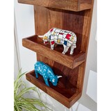 thumbnail of Sheesham Massivholz Wandregal, Nachhaltiges, handgefertigtes Regal. 30x10x80 cm | Kadima Design