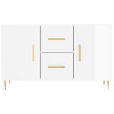 thumbnail of vidaXL Dressoir 100x36x60 cm bewerkt hout hoogglans wit