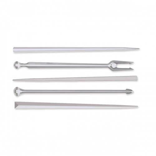 Einweg Party Picker Transparent 90mm aus Plastik, 100 Stück - Mank