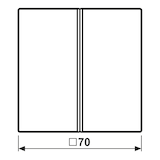 thumbnail of Jung Tastensatz 2fach LC 402 TSA 203 LC402TSA203