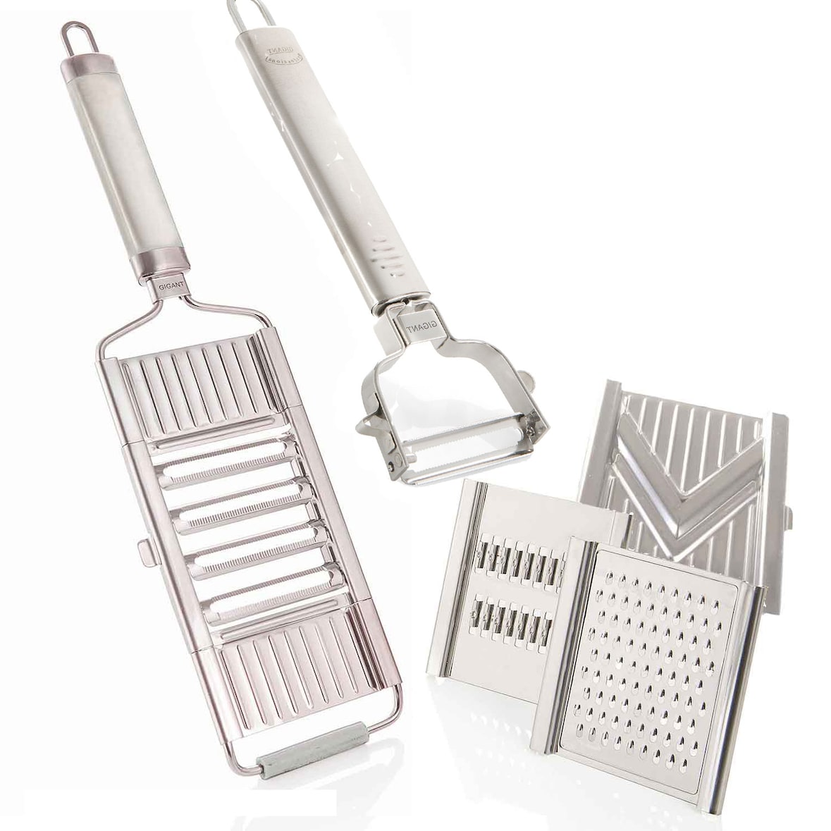 Gemüsehobel - V-Hobel, der Krauthobel oder Gurkenhobel Multihobel Hobel Schäler