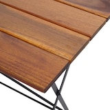 thumbnail of Biergartentisch | HxBxT 117x68x71 cm | Gastronomie-Qualität Akazie MVG-zertifiziert | Braun | Klapptisch Gartentisch