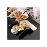 thumbnail of MONOUSO - Frietenschep van Staal 2 Hendel Roestvrij Zilver 20x22,5x5 cm (1 Stuk)