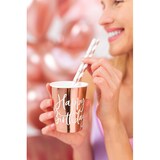 thumbnail of 6 Becher roségold Happy Birthday
