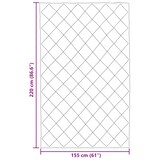thumbnail of vidaXL Winterbettdecke Schwarz und Anthrazit 220 x 155 cm Mikrofaser