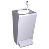 thumbnail of COMERCIAL ALFER - Lavamanos registrable con pedestal y un pulsador de agua fría y caliente- Modelo 061012