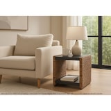 thumbnail of Beistelltisch Nachttisch Sitzhocker Lucca Rattan ~ Bananengeflecht
