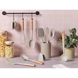 thumbnail of Set d'ustensiles de cuisine en bois et silicone GUNNAR - 11 pièces