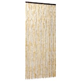 thumbnail of Décoshop26 - Rideau contre insectes moustiquaire Beige 100x220 cm Chenille DEC022186