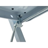 thumbnail of aro Escalón plegable con 4 peldaños, acero, 46.4 x 88.4 x 153.5 cm, revestimiento antideslizante