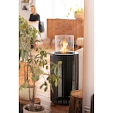 thumbnail of Planika - Mandala Biofireplace Lareira portátil a bioetanol com tecnologia Commerce, vidro cilíndrico preto