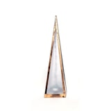 thumbnail of Tarrington House Piramide LED, metallo/pvc, 12 x 12 x 45 cm, 16 LED, 0,78 W, effetto luce rotante, oro