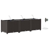thumbnail of vidaXL Gartenpflanzer Braun 120 x 40 x 37.5 cm Stahl