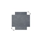 thumbnail of ALLboards Lavagna magnetica in acciaio ANTRACITE MARMO 60x40cm MetalBoards