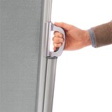 thumbnail of Seitenmarkise 1,8x3 m lichtgrau, Aluminium-Stahlrohr-Mix