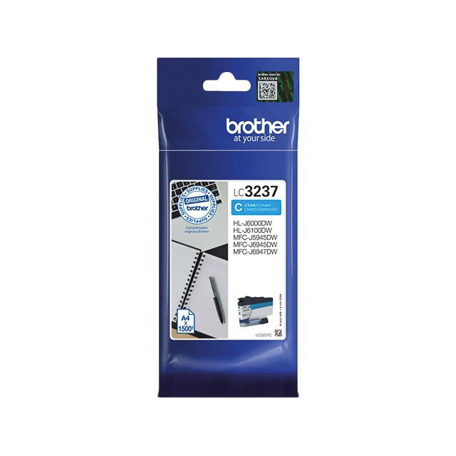Tinten BROTHER LC3237C BROTHER HLJ6000DW TINTE CYA ST