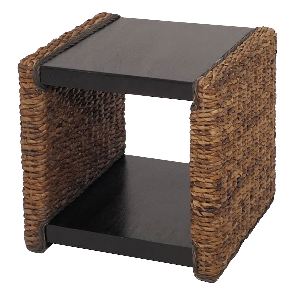 Beistelltisch Nachttisch Sitzhocker Lucca Rattan ~ Bananengeflecht