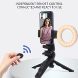 thumbnail of Microphone Sans Fil Avec Trépied Et Lumière Pour Vidéo Et Diffusion En Direct YONIS