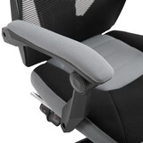 thumbnail of Vinsetto Sedia da Ufficio Ergonomica Reclinabile e Poggiapiedi Grigio