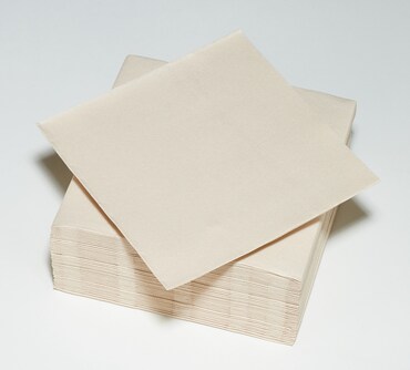 METRO Professional 50 serviettes microgaufrée 38x38 - Grège