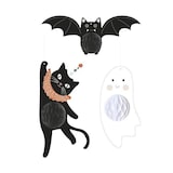 thumbnail of WellHome - Halloween Deko Set 7-teilig - Hängende Ornamente