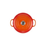 thumbnail of Le Creuset Signature Roaster round 20cm oven red (21177200902430)