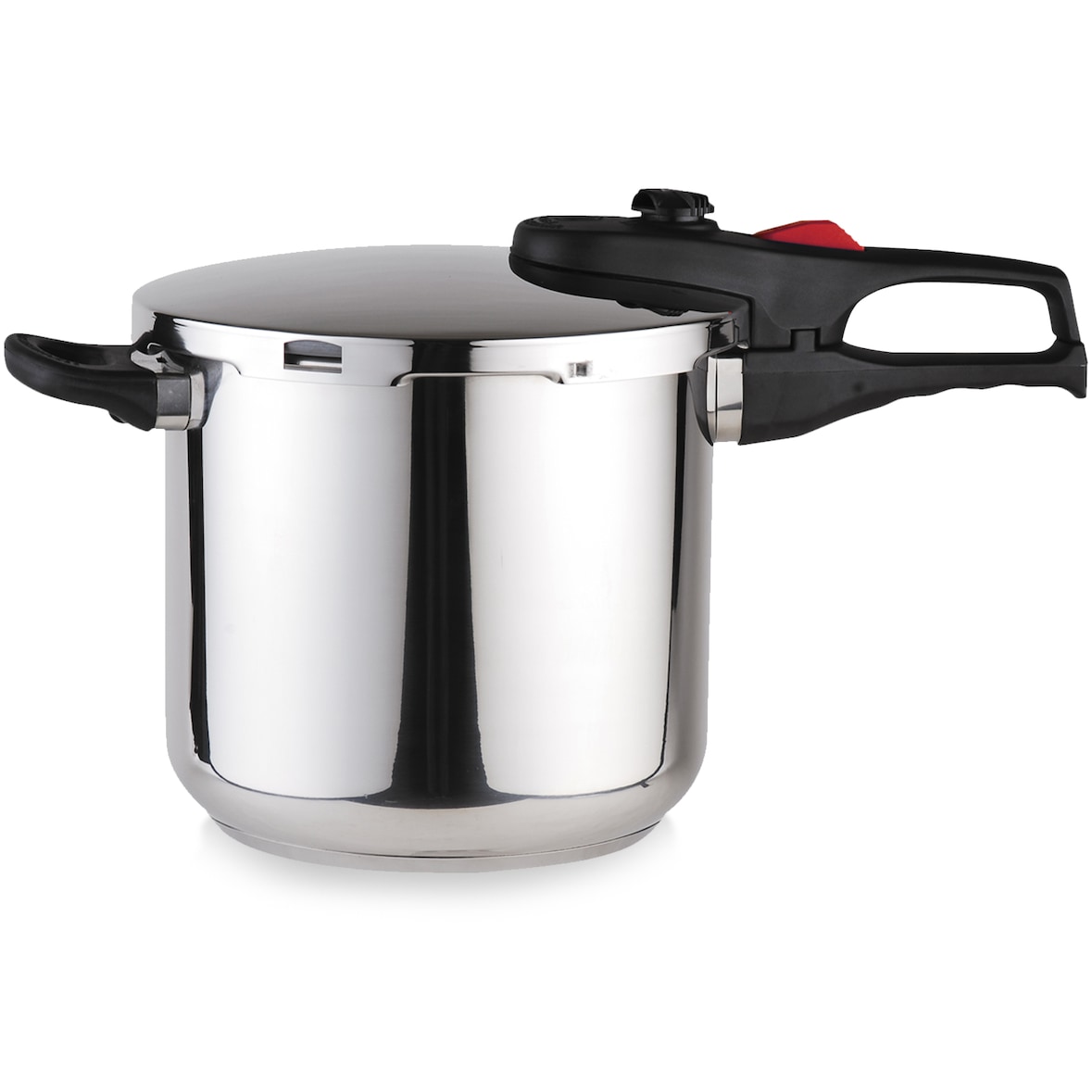 Magefesa Practika Plus - Olla Express Rápida 7.5L, Acero Inoxidable 18/10, Sensor Presión, Inducción, Ahorro Energético, Cocina Sana