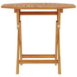 thumbnail of vidaXL Klappbarer Gartentisch 85x85x76 cm Teak Massivholz