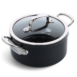 thumbnail of Kasserolle Barcelona pro 20 cm - 310 cl Schwarz Rund Keramik Greenpan