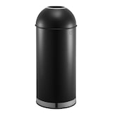 thumbnail of METRO Professional Poubelle, acier, Ø 35 x 89 cm, 65 L, noir