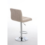 thumbnail of Taburete de Bar Peru en Tela Crema