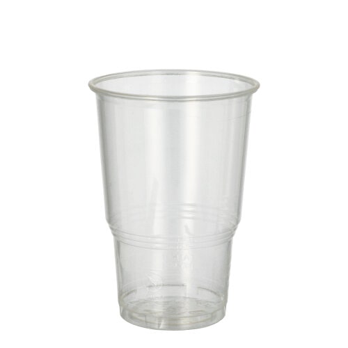 300 Kaltgetränkebecher, PLA "pure" 0,25 l Ø 7,8 cm · 11 cm glasklar mit Schaumrand