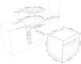 thumbnail of Telefunken ECHS65A-B2 Einbauherd-Set | Elektro-Herd-Kochfeld-Kombi | Backofen & Glaskeramik-Kochfeld | Hot Air Shield