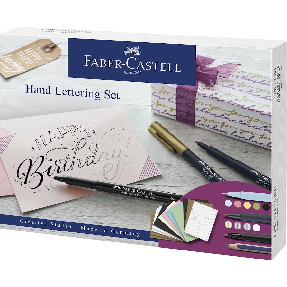 Faber-Castell 267103 Tuschestift PITT artist pen 12er Kreativset(T)