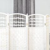 thumbnail of HOMCOM Biombo de 6 Paineis Separador de Ambientes Dobrável 242x170cm Divisória de Habitações de Fibra de Papel  Branco