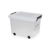 thumbnail of Araven Rolling Bac + Ruedas Transparente