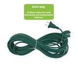 thumbnail of Extra Langes Kabel Stromkabel für Vorwerk Kobold VK 135, 136 - Länge 10m