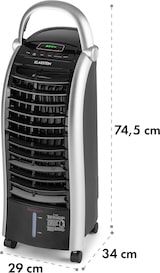 thumbnail of Maxfresh Ventilator Luftkühler 4-in-1-Funktion 6L-Tank 65 W Timer Schwarz