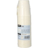 thumbnail of 20 X 25 Trinkbecher mit Henkel, Pappe 0,18 l Ø 7,3 cm · 7,8 cm weiss