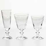 thumbnail of Services de verres 18 pièces Pantho Rona Transparent Rond Cristallin Rona