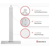 thumbnail of BAUHELD Rollladen Kurbelstange 100cm Grau