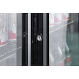 thumbnail of METRO Professional Frigo vetrina per bevande GBC3102, alluminio/vetro, 90 x 52 x 86.5cm, 198 L, ventilata, 2 porte, nero