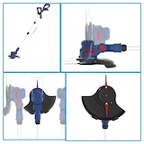 thumbnail of Güde Akku Rasentrimmer RT 18-201-05 Inkl. 20 Ersatzmesser, 18 V 2,0Ah E³ Akkusystem Ladegerät 58598