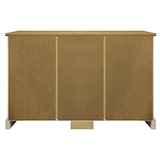 thumbnail of Möbilia Sideboard | 3 Schubladen, 3 Türen | Kiefer massiv | weiß-braun | B 130 x T 45 x H 80 cm