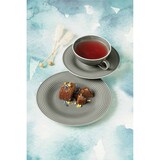 thumbnail of Seltmann Weiden Beat Color Glaze Teeservice 18-teilig - Perlgrau