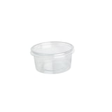 thumbnail of NVASE - 50Uds - Tarrina Deli PET redonda transparente con tapa plana 250ml Ø100mm A50mm - NVS210DELICO7