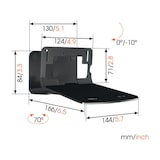 thumbnail of Vogels SOUND 3205 Lautsprecher Wandhalterung (Weiß)