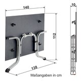 thumbnail of SIEGER 5170-20 Klapptisch Polytec (HPL) 140x90 cm 517020