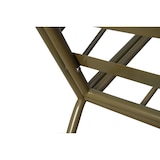 thumbnail of METRO Professional Set de terrasse HONEY, 3 pièces, acier/polyester, 2 fauteuils, 1 table,  or/jaune