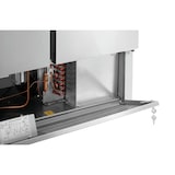 thumbnail of Positief geventileerde saladette 390 Liter 4 x GN 1/1 (D)150 mm, 3 deuren GN 1/1, chroomnikkelstaal, 320 W, 220 V - MONO